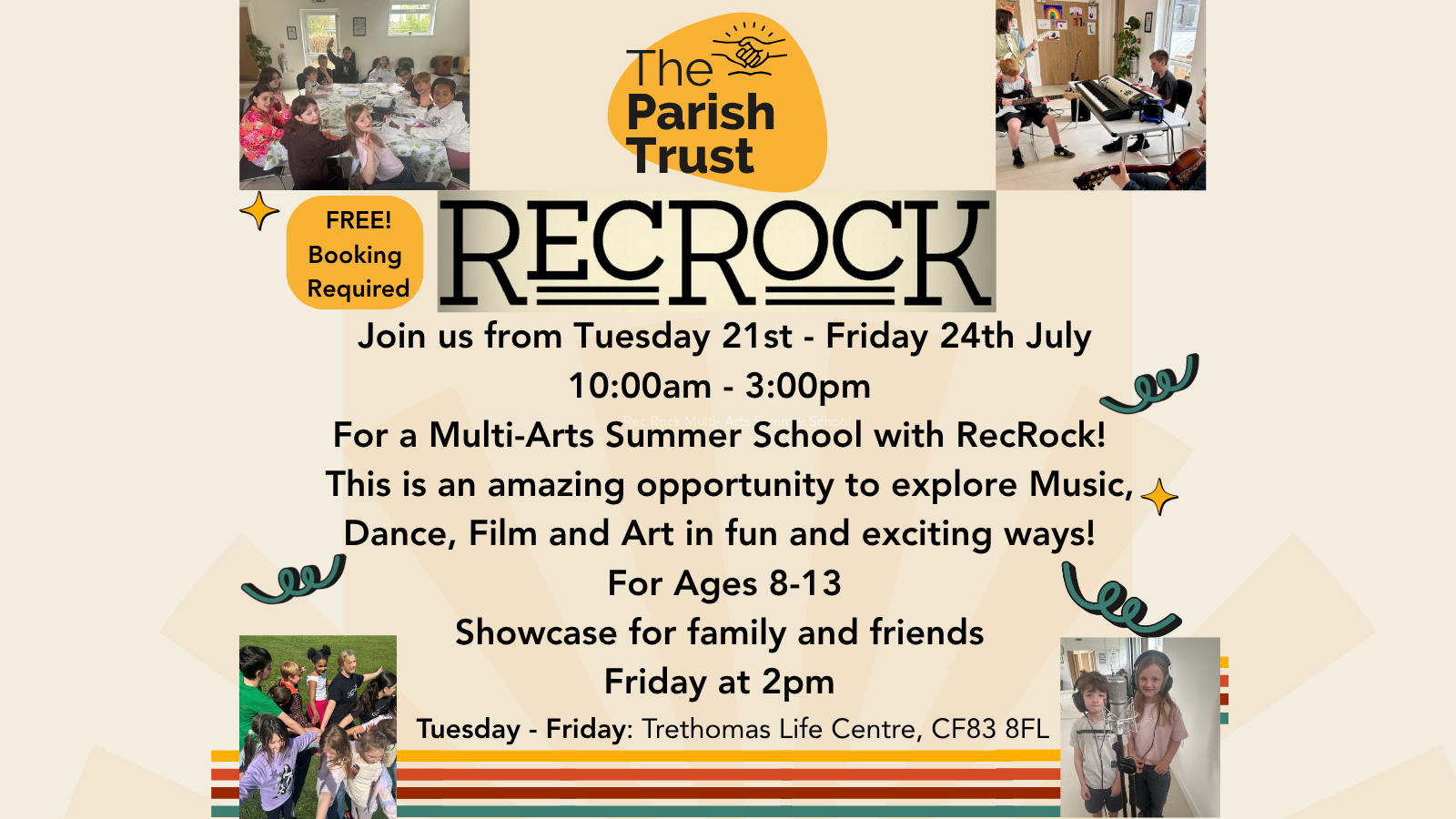 Rec Rock - Multi Arts Summer School